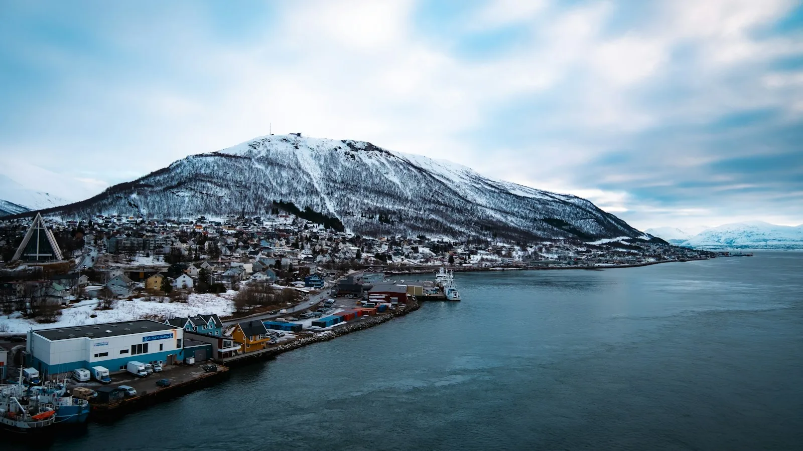 Option 3 : au restaurant à Tromsø